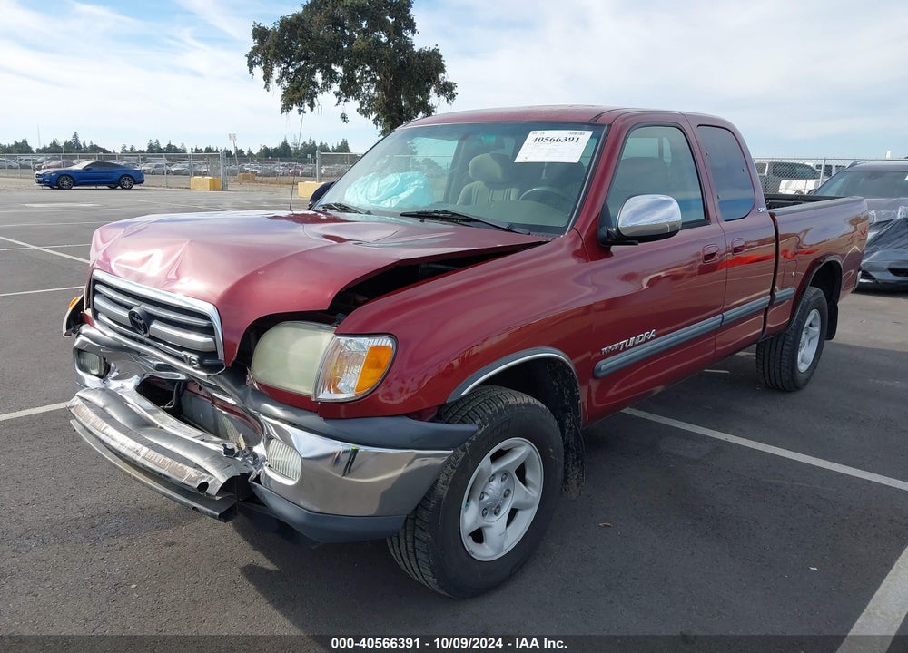 2002 TOYOTA TUNDRA SR5 V8 VIN: 5TBRT34172S259225