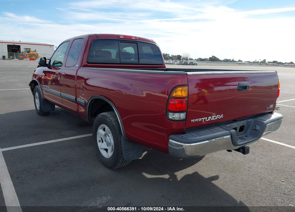 2002 TOYOTA TUNDRA SR5 V8 VIN: 5TBRT34172S259225