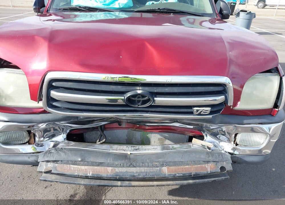 2002 TOYOTA TUNDRA SR5 V8 VIN: 5TBRT34172S259225