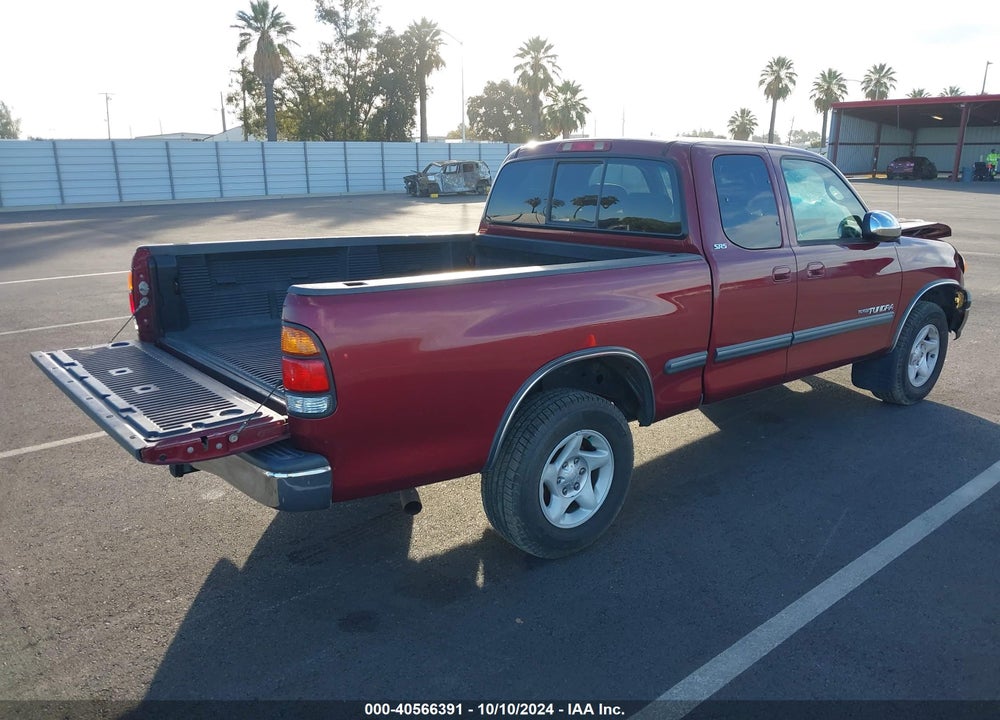 2002 TOYOTA TUNDRA SR5 V8 VIN: 5TBRT34172S259225