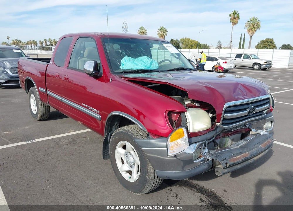 2002 TOYOTA TUNDRA SR5 V8 VIN: 5TBRT34172S259225