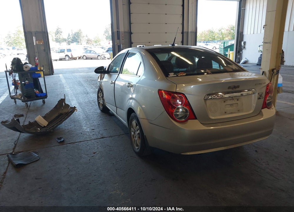 2013 CHEVROLET SONIC LT AUTO VIN: 1G1JC5SB9D4172820
