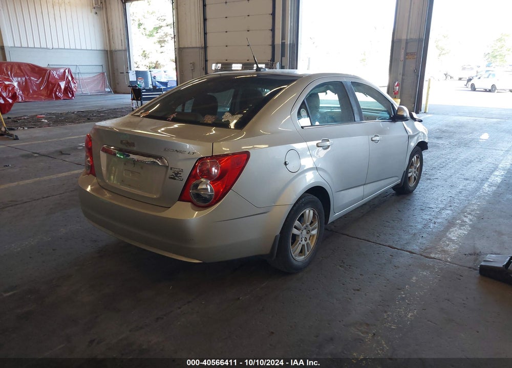 2013 CHEVROLET SONIC LT AUTO VIN: 1G1JC5SB9D4172820