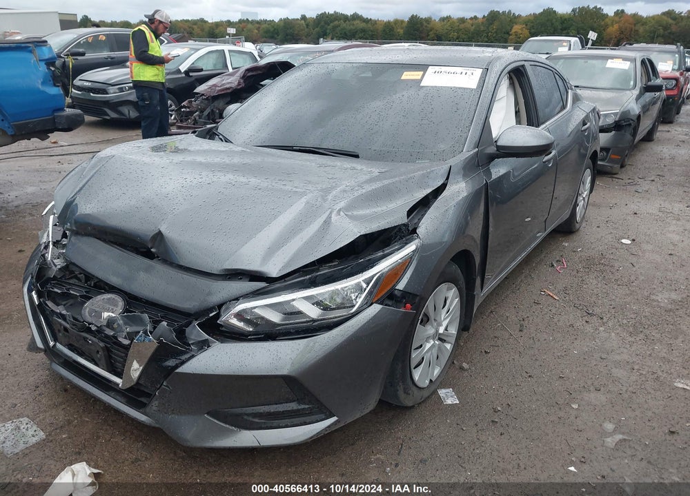 2022 NISSAN SENTRA VIN: 3N1AB8BV8NY217043