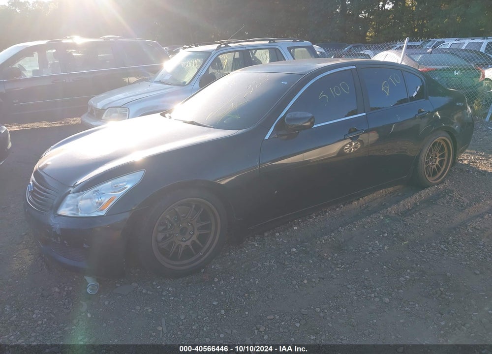2008 INFINITI G35 JOURNEY VIN: JNKBV61E58M208787