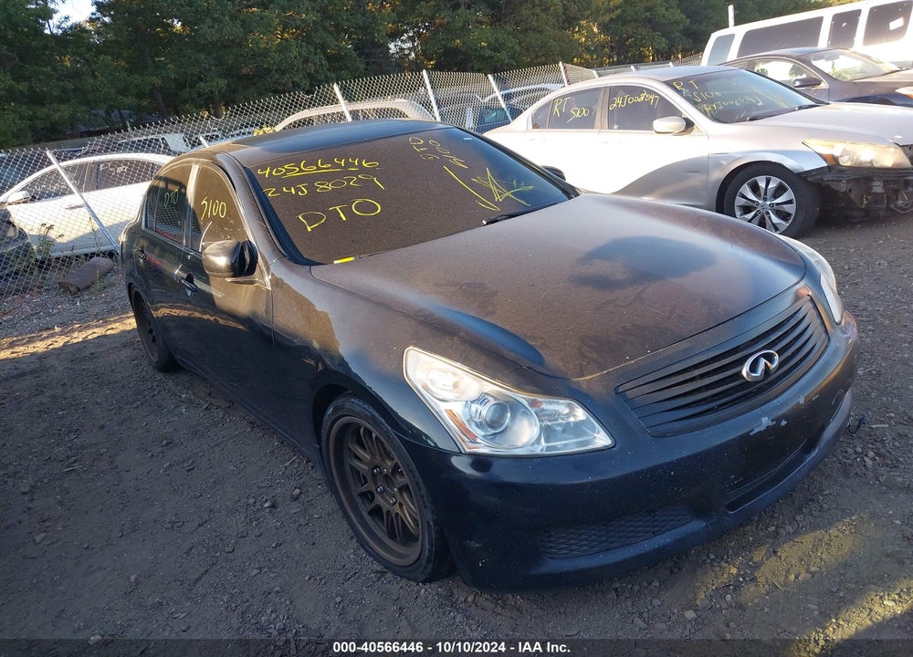 2008 INFINITI G35 JOURNEY VIN: JNKBV61E58M208787