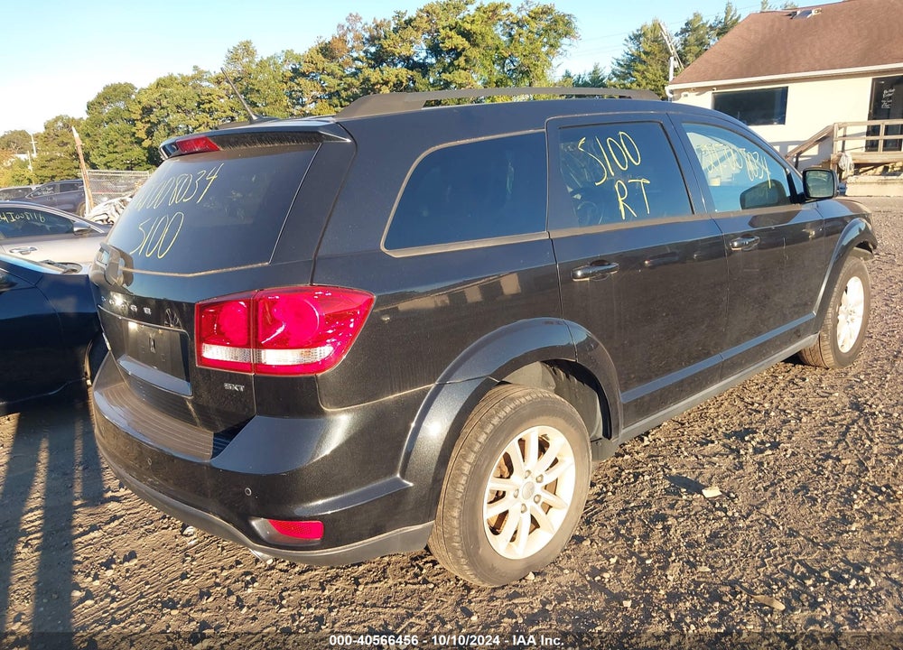 2013 DODGE JOURNEY SXT VIN: 3C4PDCBG4DT727150