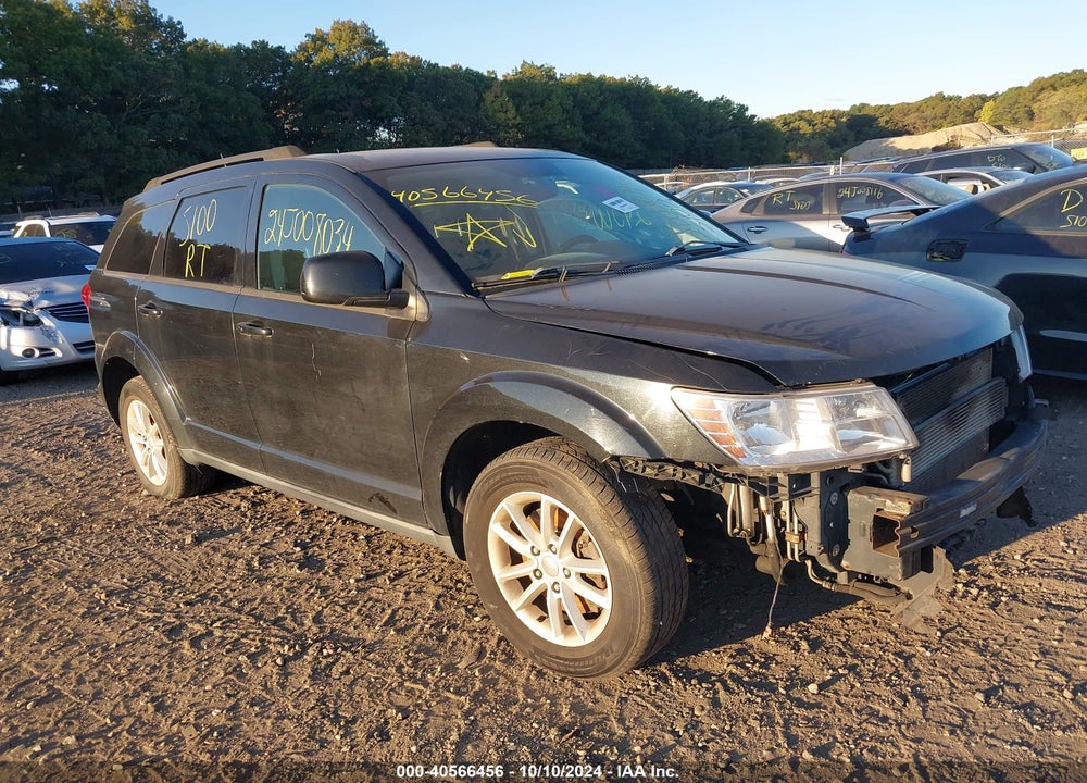 2013 DODGE JOURNEY SXT VIN: 3C4PDCBG4DT727150