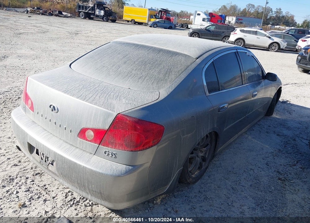 2006 INFINITI G35 VIN: JNKCV51EX6M514394
