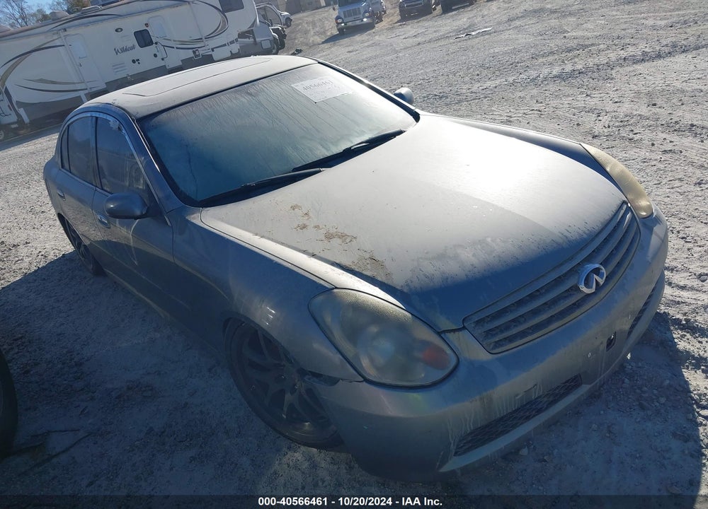 2006 INFINITI G35 VIN: JNKCV51EX6M514394
