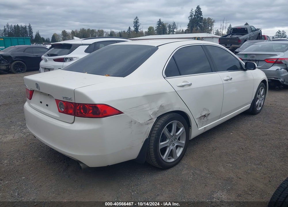 2004 ACURA TSX VIN: JH4CL968X4C021656