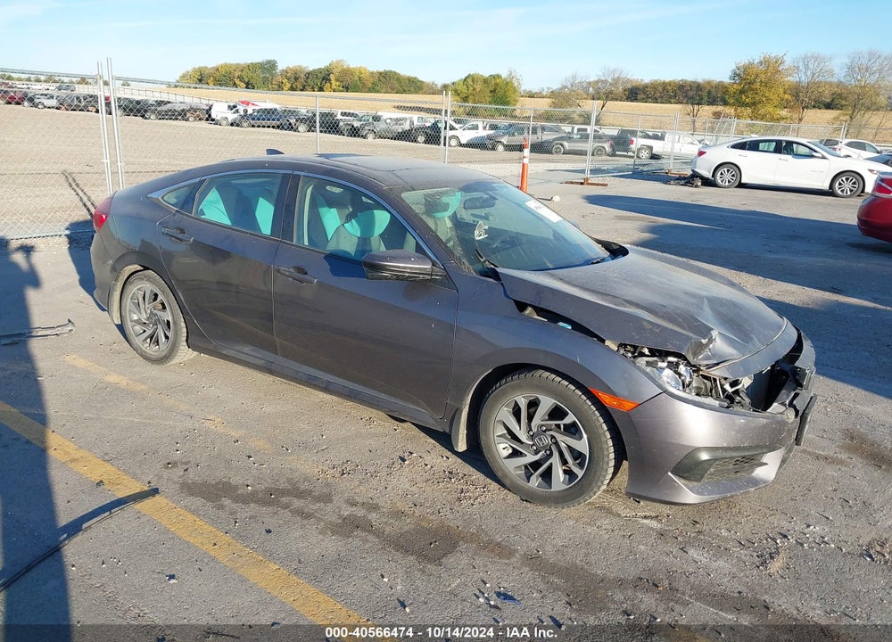 2018 HONDA CIVIC EX VIN: 2HGFC2F79JH520620