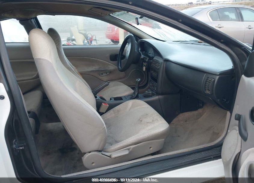 2001 SATURN SC 3DR BASE M5 VIN: 1G8ZN12841Z114673