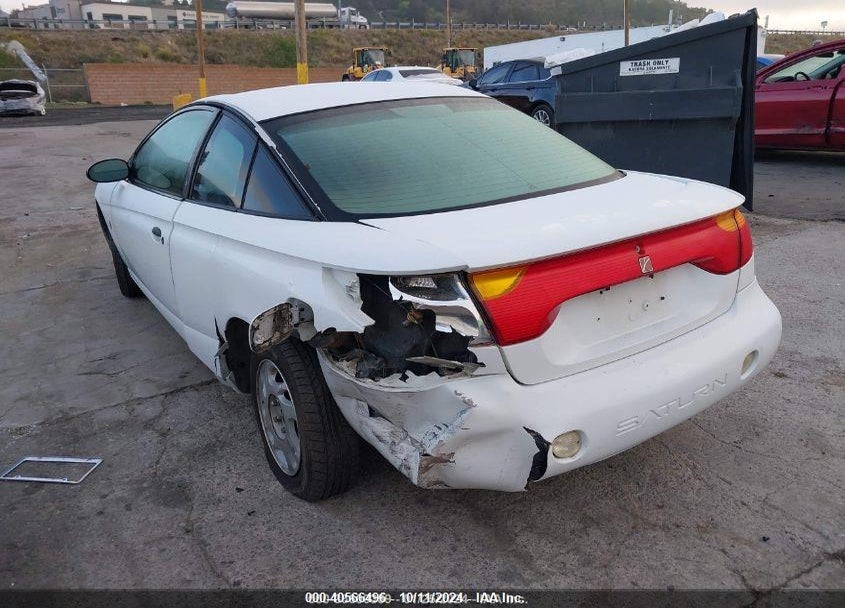 2001 SATURN SC 3DR BASE M5 VIN: 1G8ZN12841Z114673