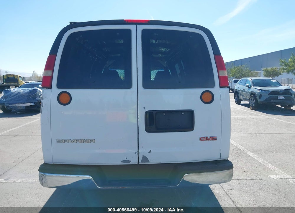 2007 GMC SAVANA WORK VAN VIN: 1GTGG25V671181054
