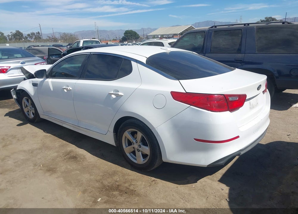 2015 KIA OPTIMA LX VIN: KNAGM4A76F5621497