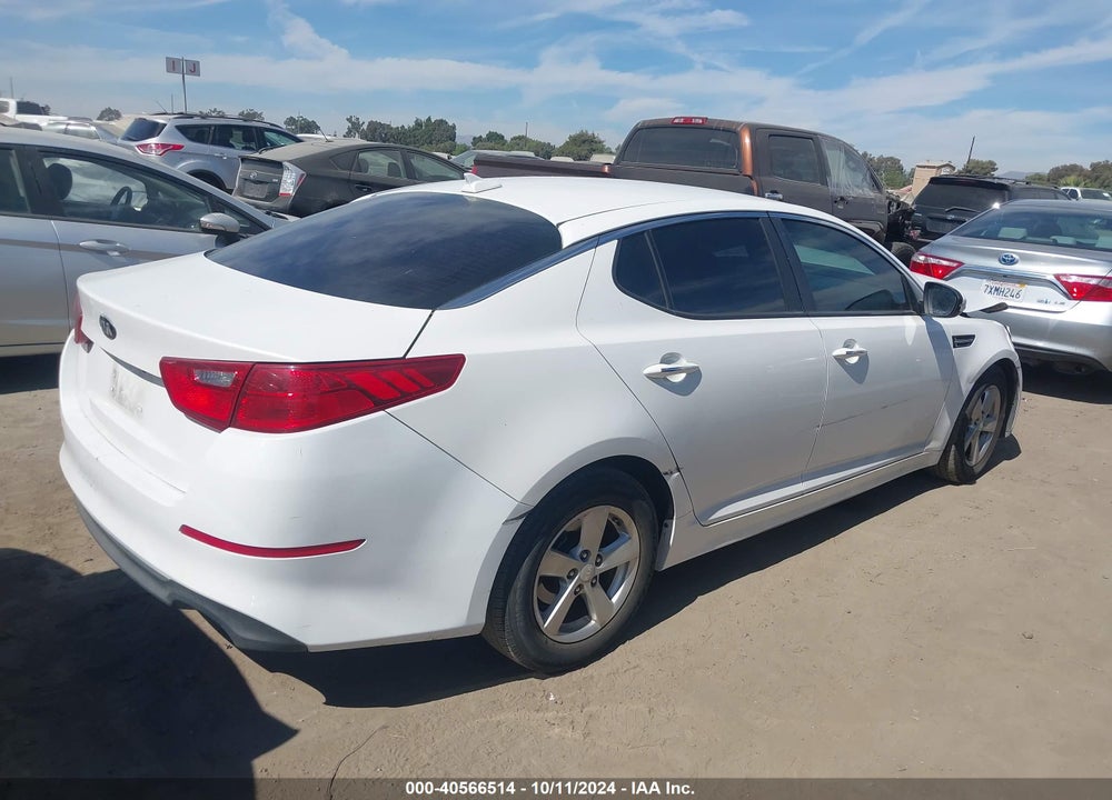 2015 KIA OPTIMA LX VIN: KNAGM4A76F5621497