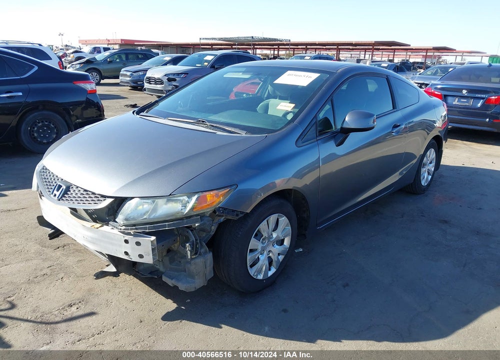 2012 HONDA CIVIC LX VIN: 2HGFG3B59CH551514