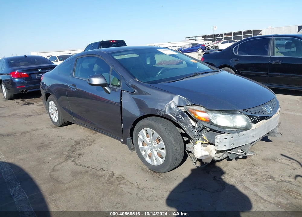 2012 HONDA CIVIC LX VIN: 2HGFG3B59CH551514