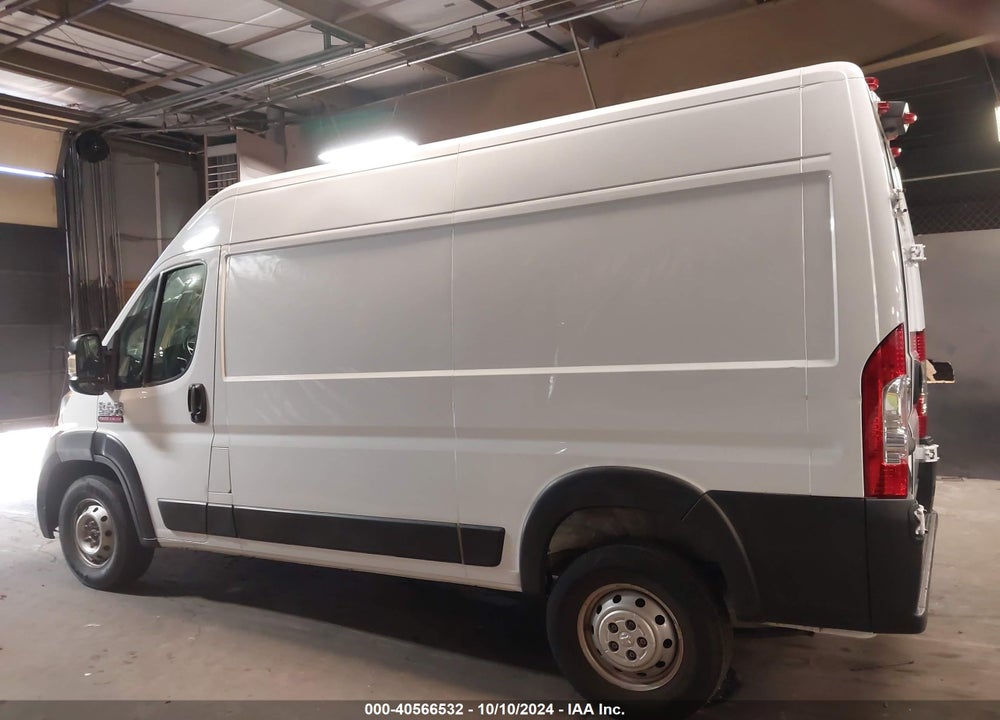 2019 RAM PROMASTER 2500 HIGH ROOF 136 WB VIN: 3C6TRVCG1KE539382