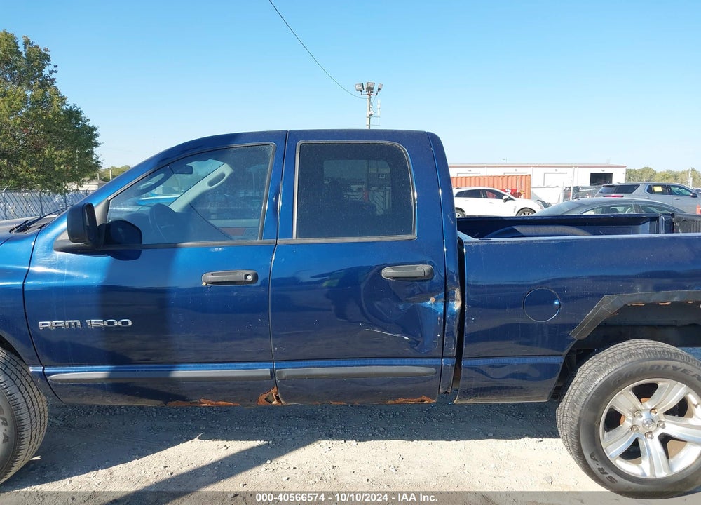 2006 DODGE RAM 1500 SLT/TRX4 OFF ROAD/SPORT VIN: 1D7HU18NX6S614120