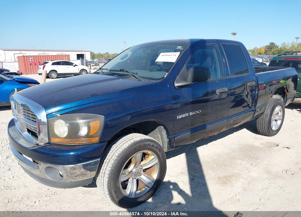 2006 DODGE RAM 1500 SLT/TRX4 OFF ROAD/SPORT VIN: 1D7HU18NX6S614120
