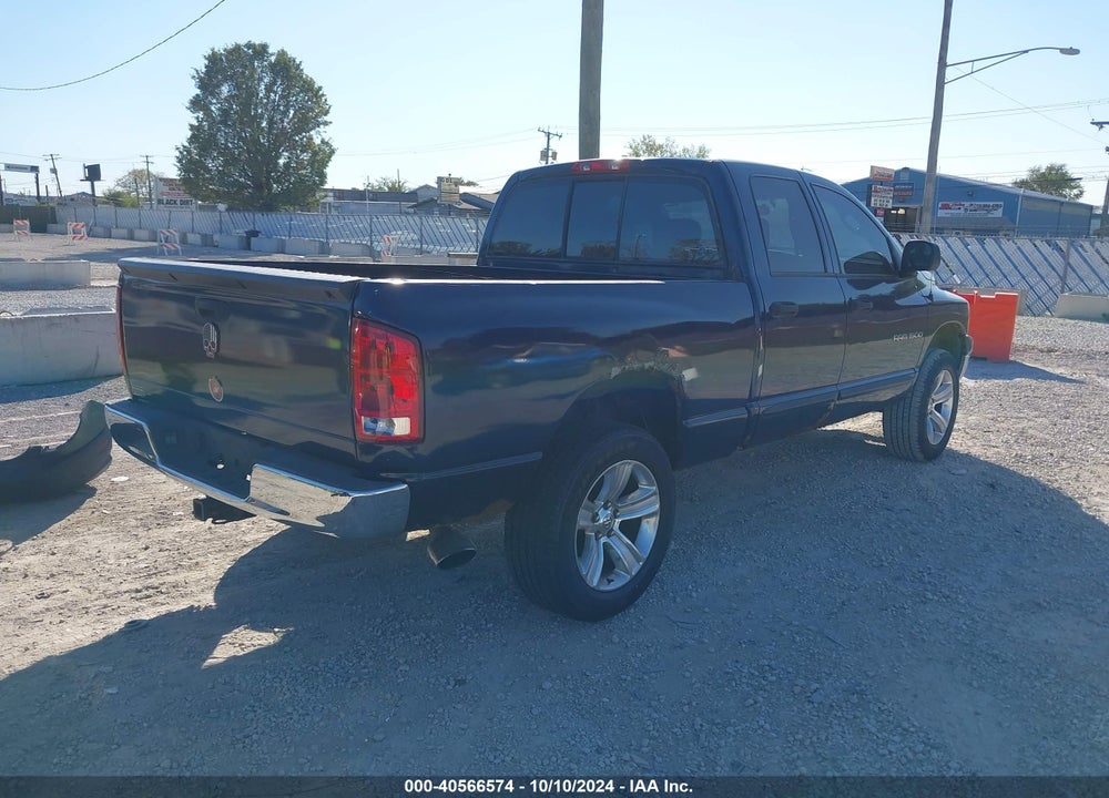 2006 DODGE RAM 1500 SLT/TRX4 OFF ROAD/SPORT VIN: 1D7HU18NX6S614120