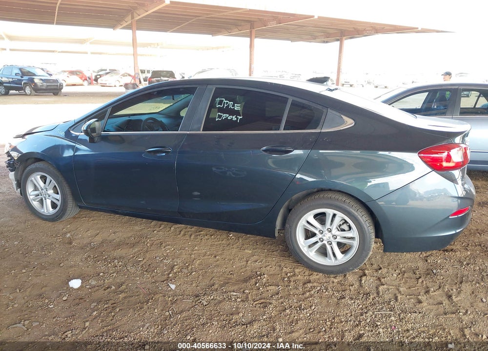 2018 CHEVROLET CRUZE LT AUTO VIN: 1G1BE5SMXJ7141988