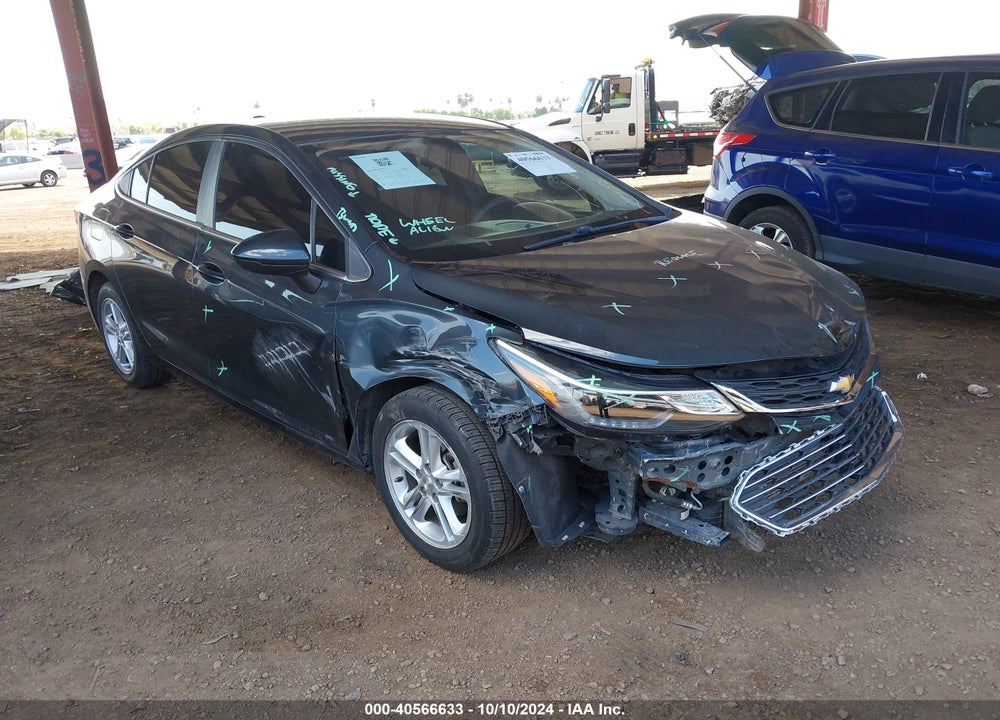 2018 CHEVROLET CRUZE LT AUTO VIN: 1G1BE5SMXJ7141988