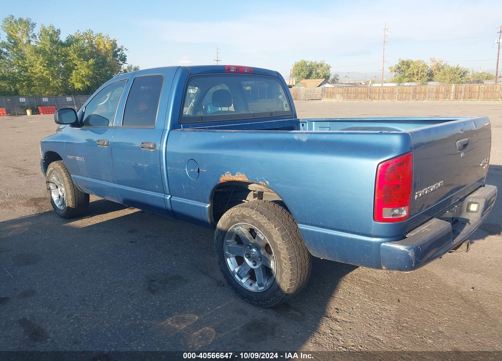 2003 DODGE RAM 1500 SLT/LARAMIE/ST VIN: 1D7HU18D23J656631