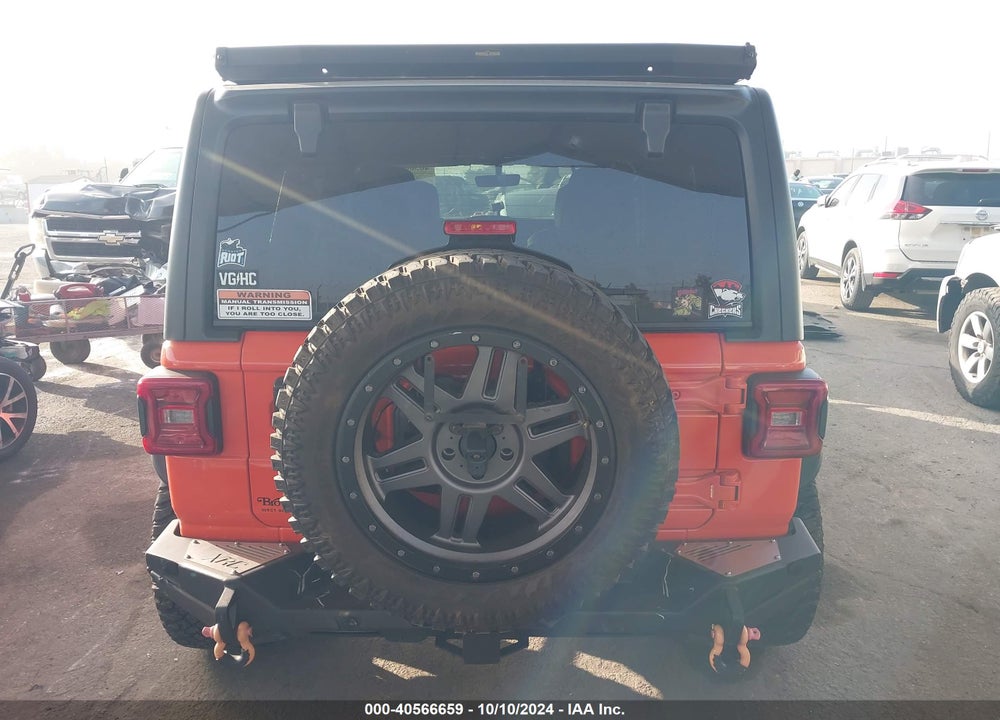 2018 JEEP WRANGLER UNLIMITED RUBICON 4X4 VIN: 1C4HJXFG3JW315077