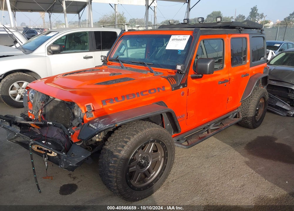 2018 JEEP WRANGLER UNLIMITED RUBICON 4X4 VIN: 1C4HJXFG3JW315077