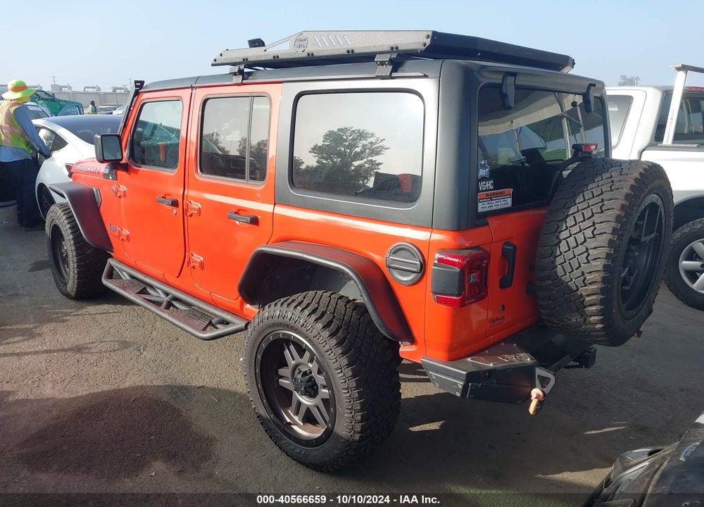 2018 JEEP WRANGLER UNLIMITED RUBICON 4X4 VIN: 1C4HJXFG3JW315077