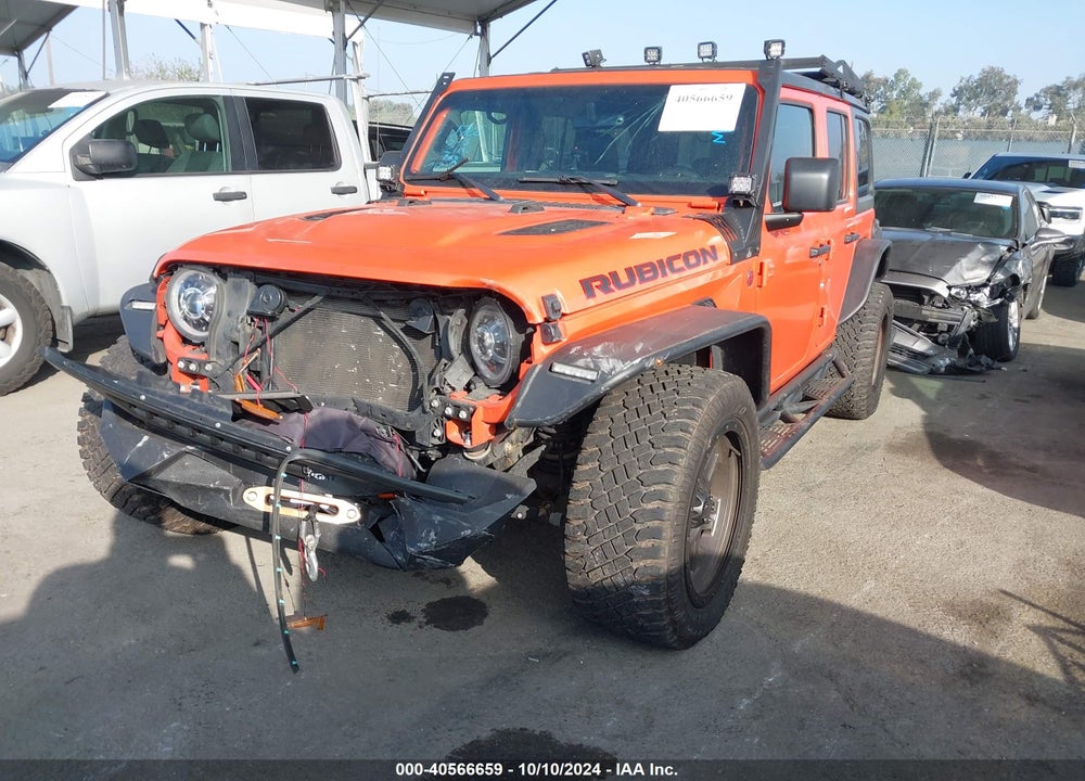 2018 JEEP WRANGLER UNLIMITED RUBICON 4X4 VIN: 1C4HJXFG3JW315077