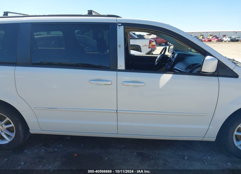 2014 DODGE GRAND CARAVAN SXT VIN: 2C4RDGCG3ER320049
