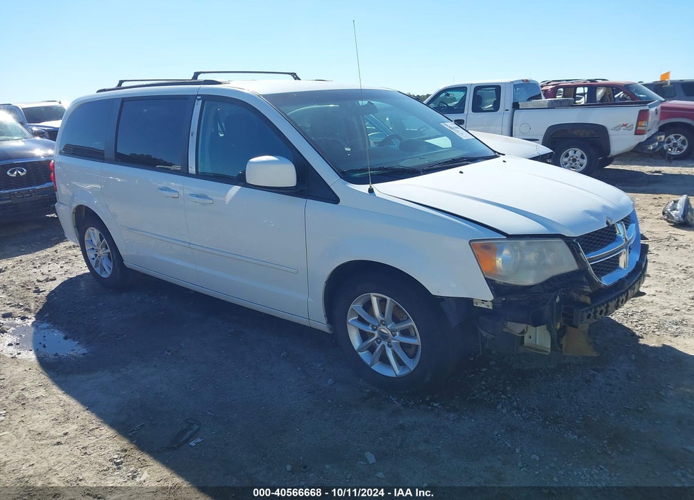 2014 DODGE GRAND CARAVAN SXT VIN: 2C4RDGCG3ER320049