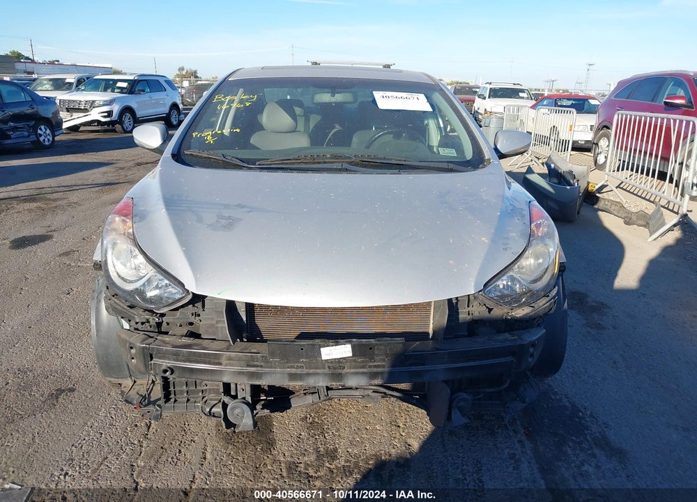 2013 HYUNDAI ELANTRA LIMITED VIN: KMHDH4AE4DU871697