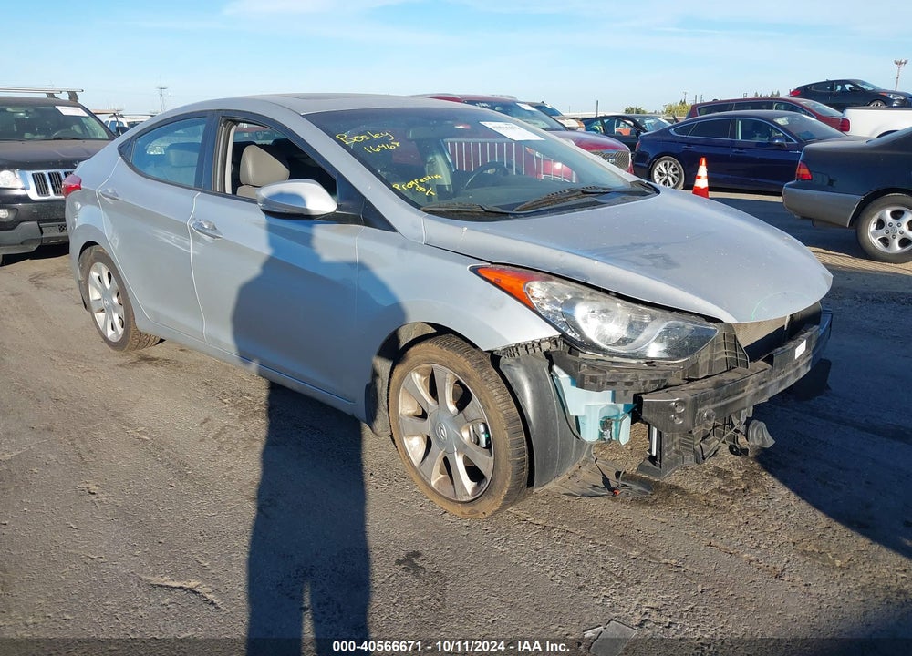 2013 HYUNDAI ELANTRA LIMITED VIN: KMHDH4AE4DU871697