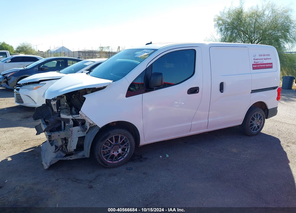2015 NISSAN NV200 S/SV VIN: 3N6CM0KN4FK721740