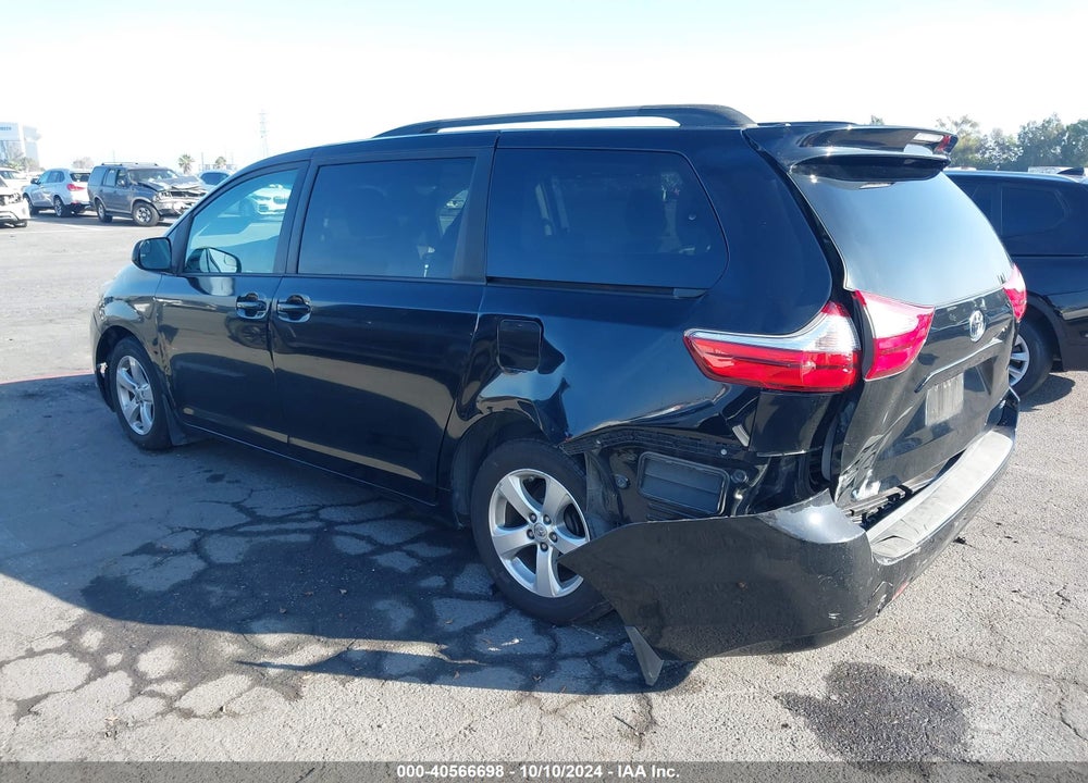 2016 TOYOTA SIENNA LE 8 PASSENGER VIN: 5TDKK3DC4GS755717
