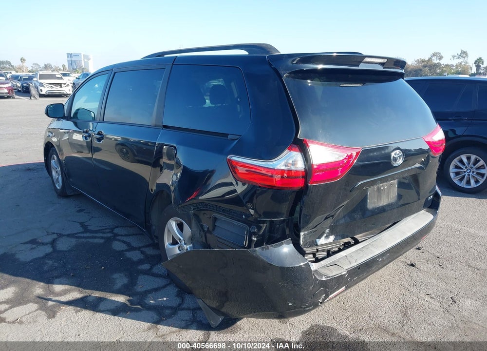 2016 TOYOTA SIENNA LE 8 PASSENGER VIN: 5TDKK3DC4GS755717
