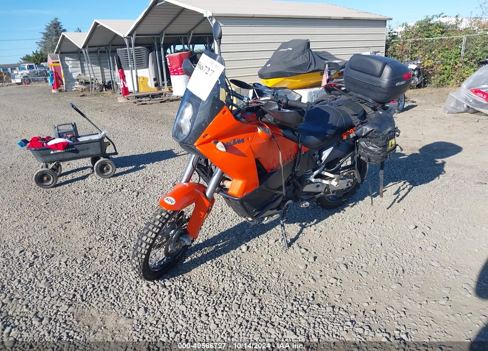 2007 KTM 950 ADVENTURE VIN: VBKVA44077M935960