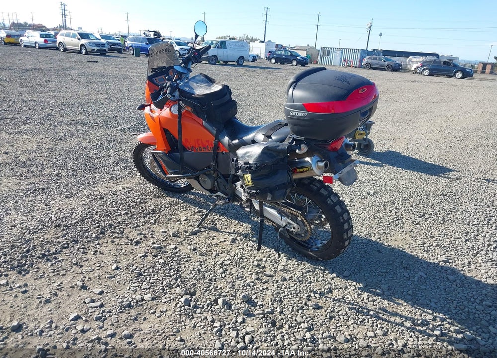 2007 KTM 950 ADVENTURE VIN: VBKVA44077M935960