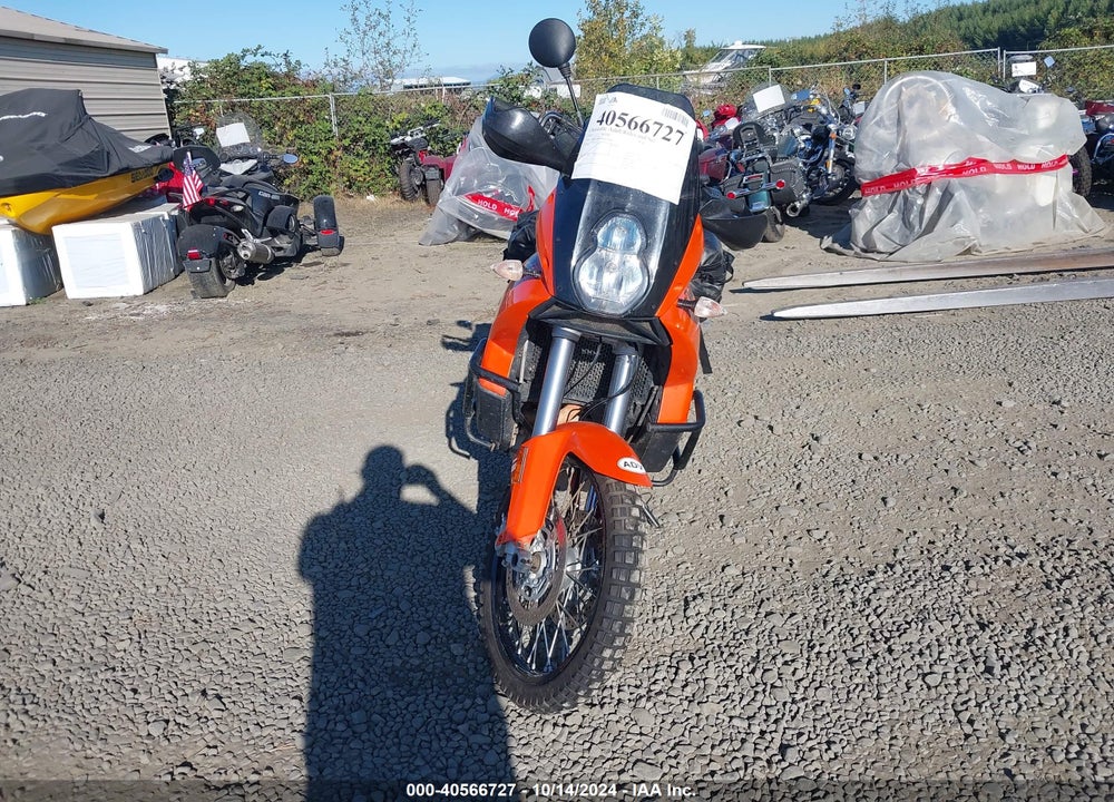 2007 KTM 950 ADVENTURE VIN: VBKVA44077M935960
