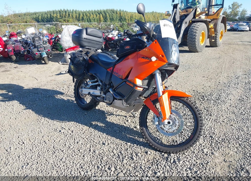 2007 KTM 950 ADVENTURE VIN: VBKVA44077M935960