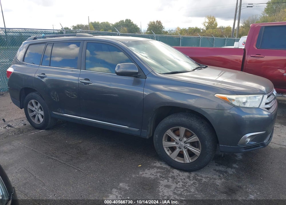 2013 TOYOTA HIGHLANDER BASE PLUS VIN: 5TDZA3EH6DS035889