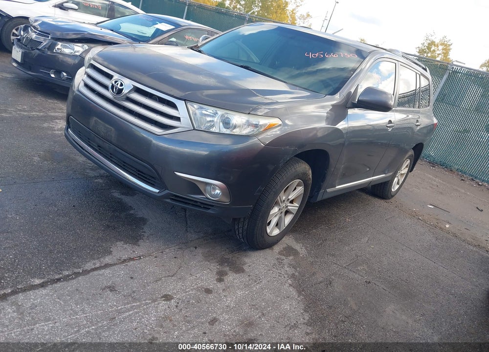 2013 TOYOTA HIGHLANDER BASE PLUS VIN: 5TDZA3EH6DS035889