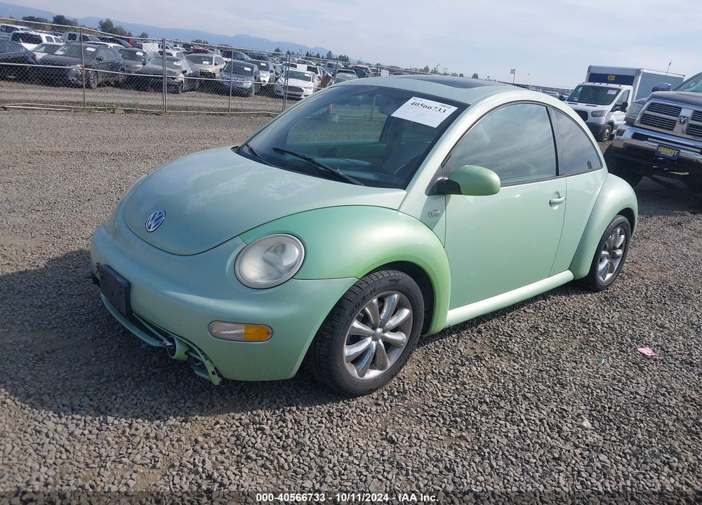 2002 VOLKSWAGEN NEW BEETLE GLX VIN: 3VWDD21C32M409827