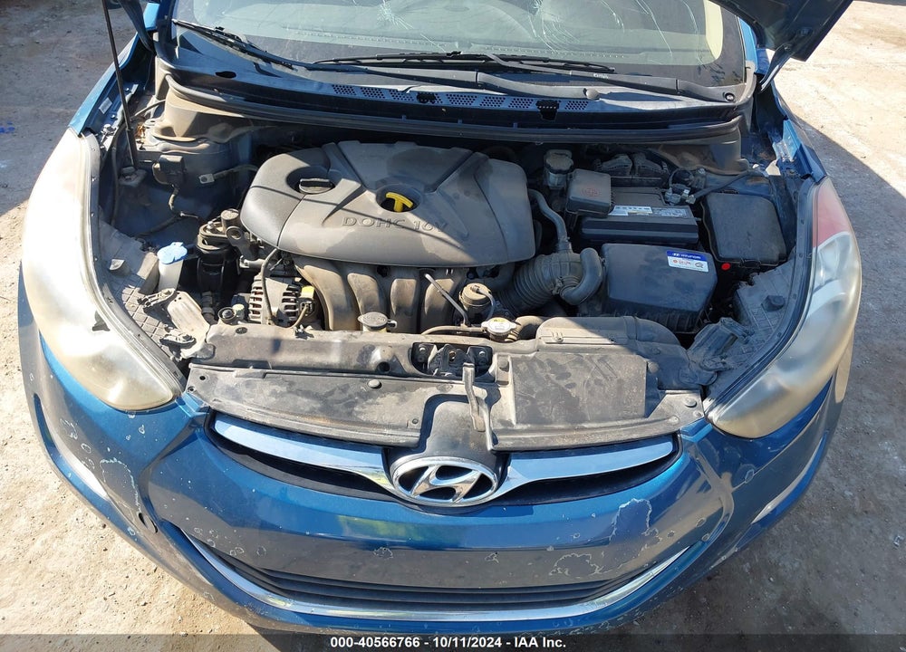 2013 HYUNDAI ELANTRA GLS VIN: KMHDH4AE0DU935850