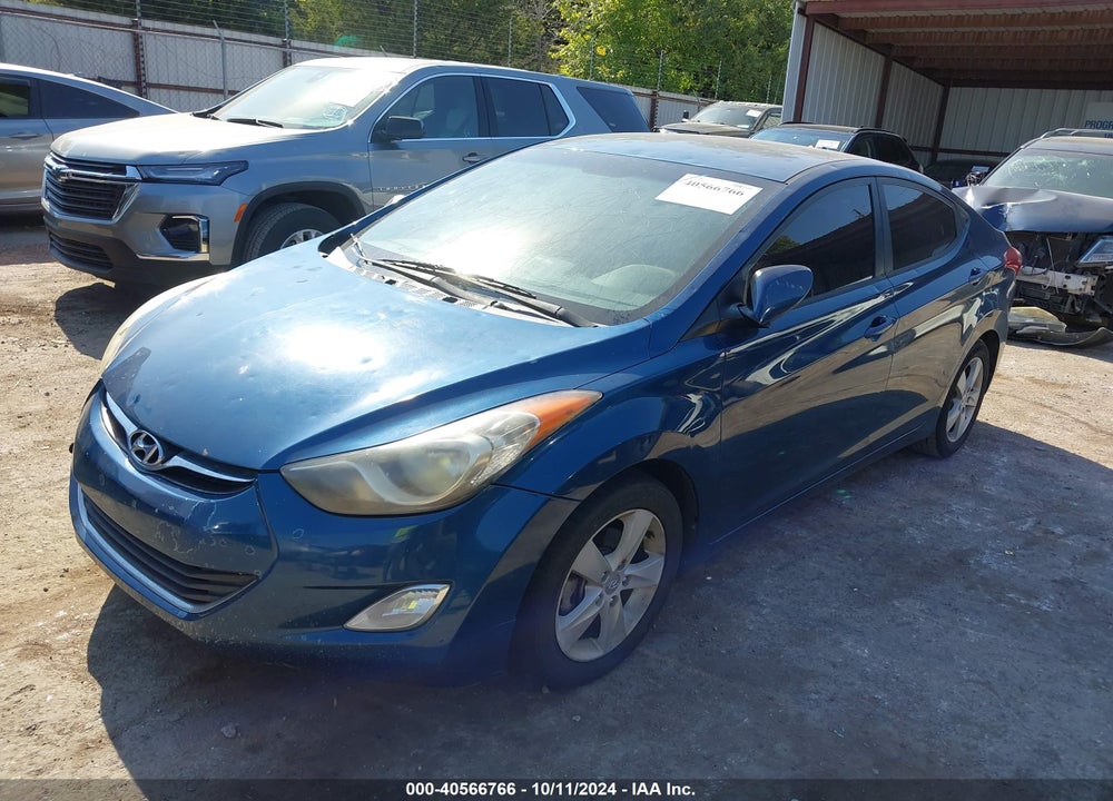 2013 HYUNDAI ELANTRA GLS VIN: KMHDH4AE0DU935850